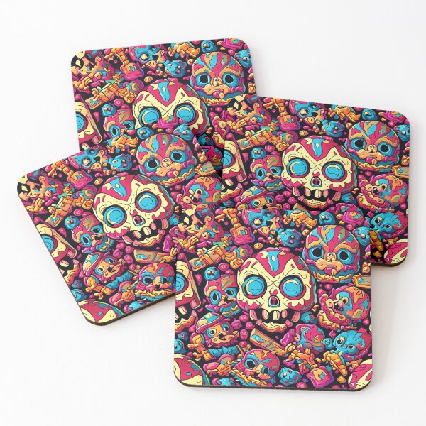 Item preview, Cute Scary Halloween Doodle Art designed and sold by MasTpx.