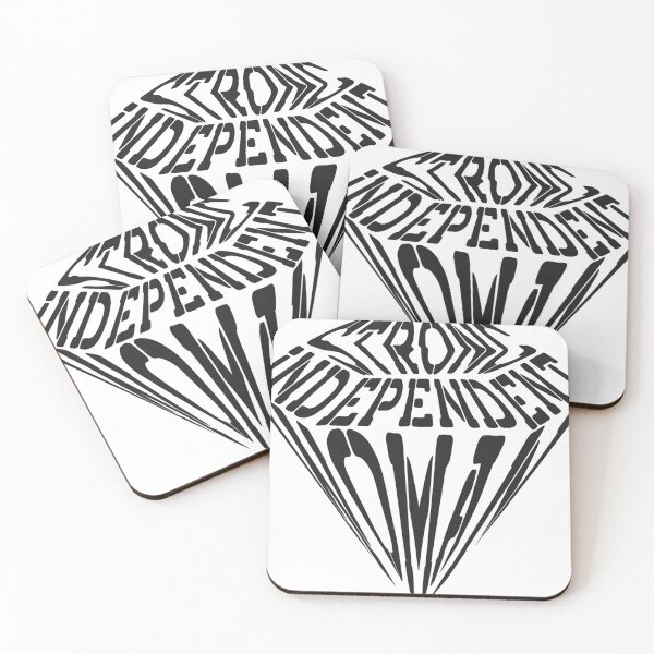 Item preview, Mujer independiente fuerte - Gema negra designed and sold by MilabArt.
