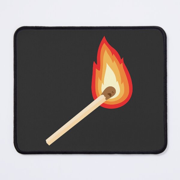 Item preview, Screaming Match Lit On Fire Burning In Flames designed and sold by wonderxwander.
