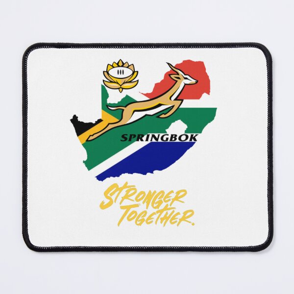 Item preview, Rugby supporter springbok south african t-shirt designed and sold by Designovas.