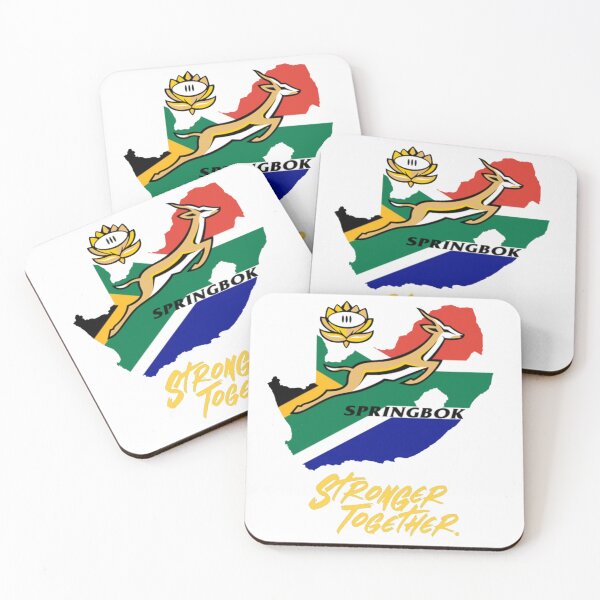 Item preview, Rugby supporter springbok south african t-shirt designed and sold by Designovas.