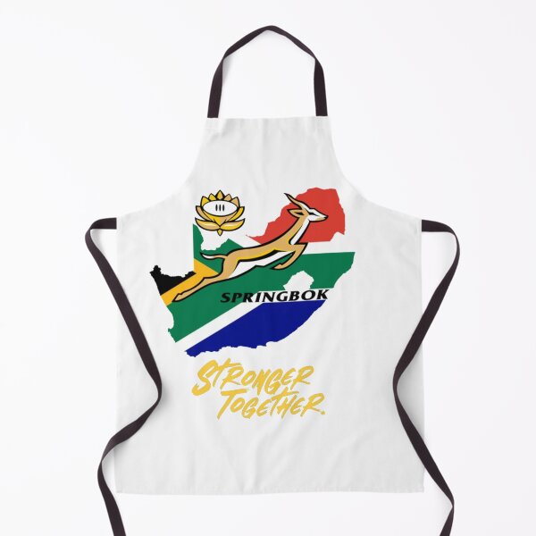 Item preview, Rugby supporter springbok south african t-shirt designed and sold by Designovas.