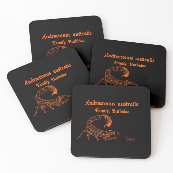 Item preview, Androctonus australis (orange) designed and sold by DavidNeffArt.