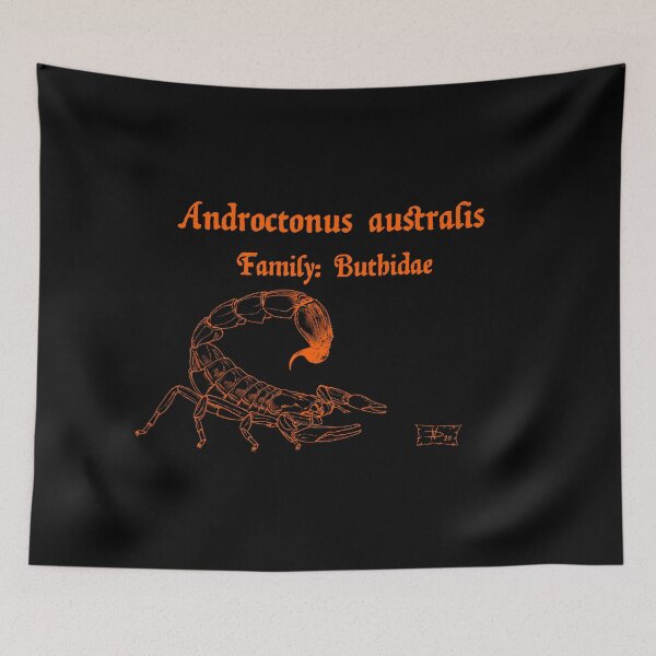 Item preview, Androctonus australis (orange) designed and sold by DavidNeffArt.