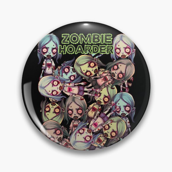 Item preview, Zombie Horde Funny Zombies Hoarder designed and sold by theflandonian.