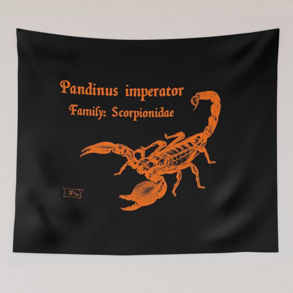 Item preview, Pandinus imperator (orange) designed and sold by DavidNeffArt.