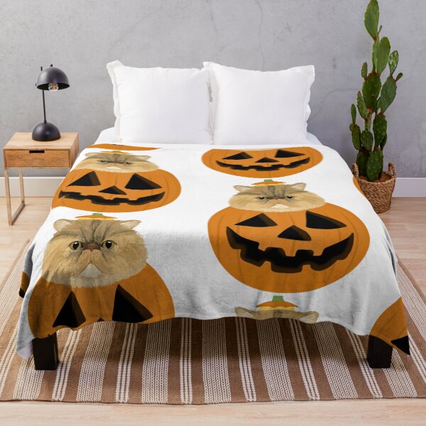 Item preview, Pumpkin Persian Cat designed and sold by Jupiterthesloth.