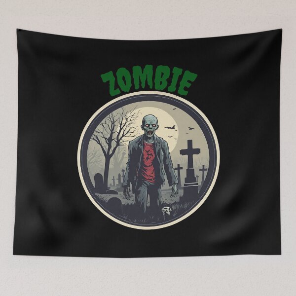 Item preview, Halloween - dark zombie designed and sold by BababuuuPrint.