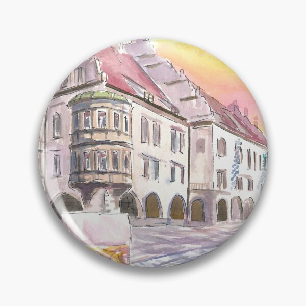 Item preview, Platzl Square in Munich with Historic Old Beer Hall and Mass designed and sold by artshop77.