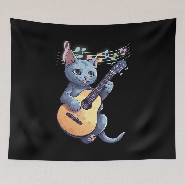 Item preview, Cat Guitar 1 designed and sold by FLOWER--ART.