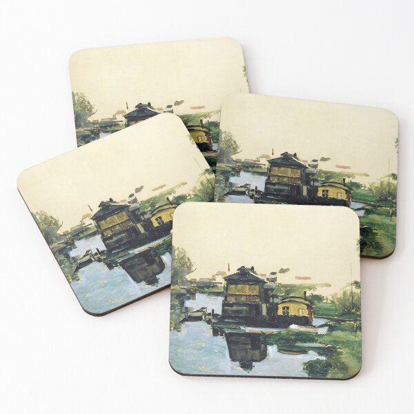 Item preview, Boathouse on a River -Paul Cezanne designed and sold by tomorrowsart.