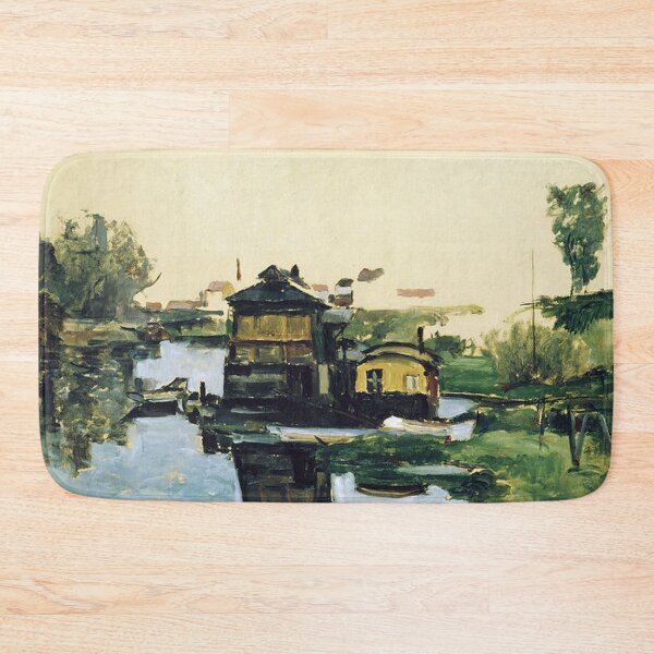 Item preview, Boathouse on a River -Paul Cezanne designed and sold by tomorrowsart.