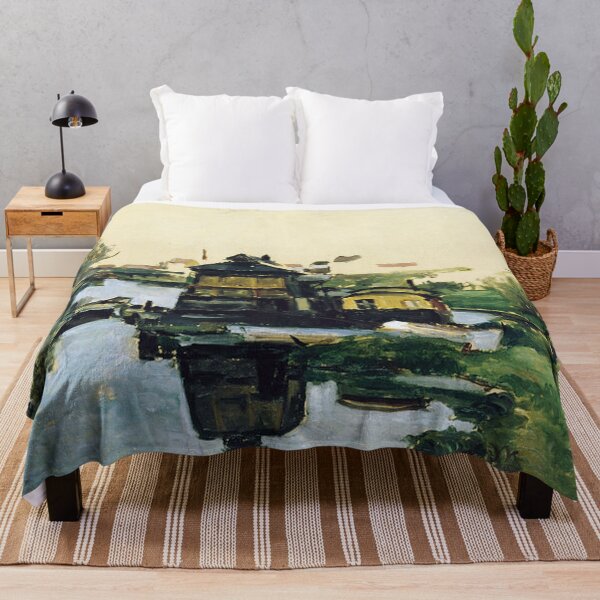 Item preview, Boathouse on a River -Paul Cezanne designed and sold by tomorrowsart.