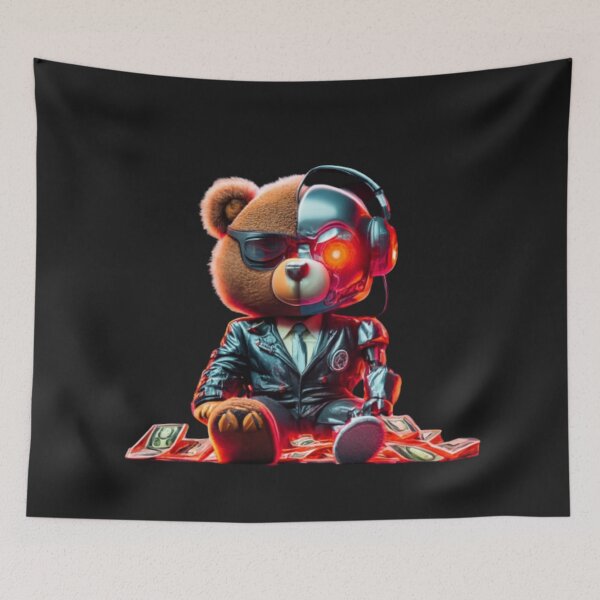 Item preview, Cyborg Bear designed and sold by CynthiaQueiroz.