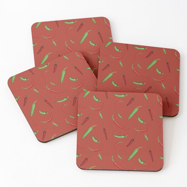 Item preview, Chili Peppers Pattern designed and sold by Scrabbly Doodles.
