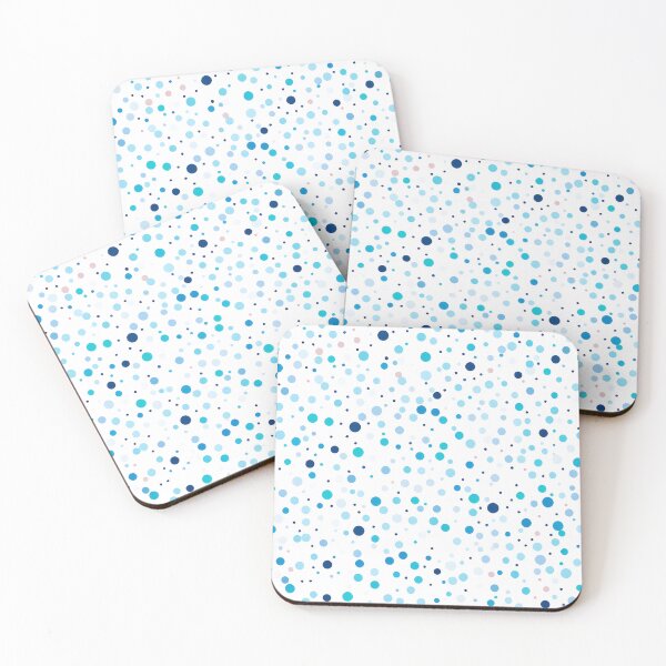 Item preview, Blue Dots Pattern designed and sold by peachculture.