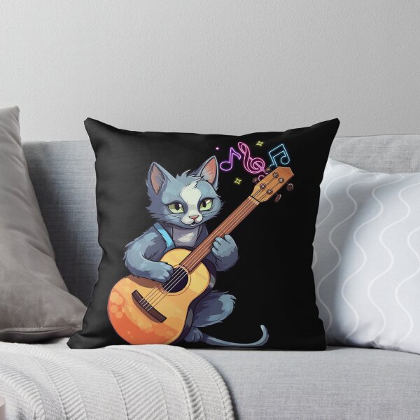 Item preview, Cat Guitar 4 Music designed and sold by FLOWER--ART.