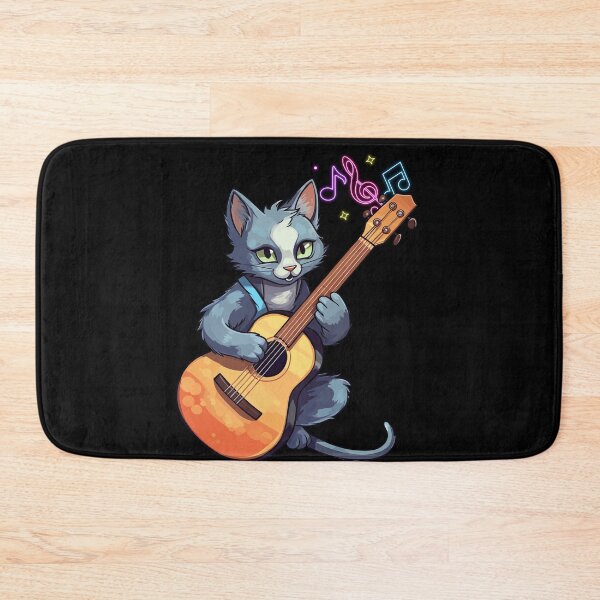 Item preview, Gato Guitarra 4 Música designed and sold by FLOWER--ART.