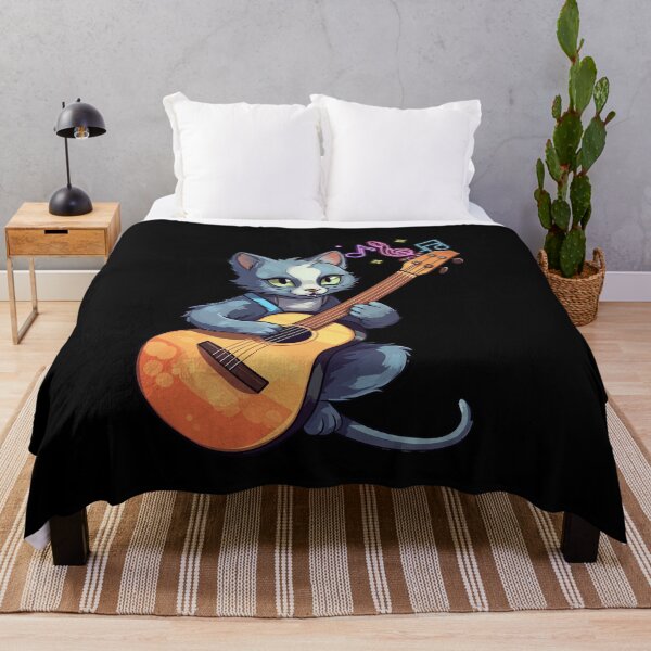 Item preview, Cat Guitar 4 Music designed and sold by FLOWER--ART.