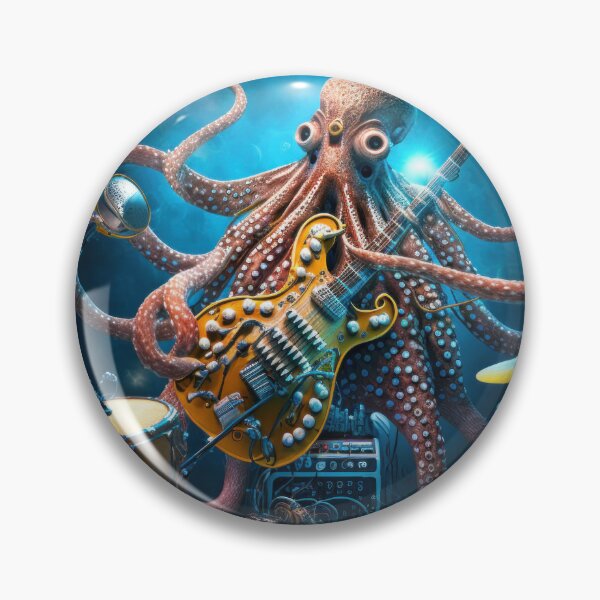 Item preview, One (Man) Octopus Band designed and sold by WikiRobots.
