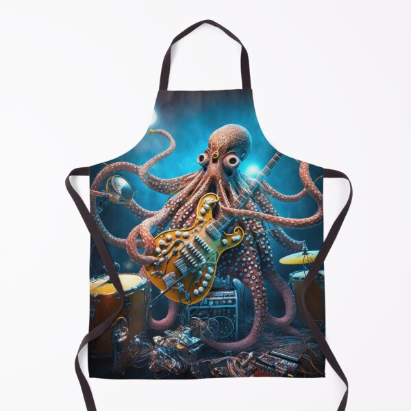 Item preview, One (Man) Octopus Band designed and sold by WikiRobots.
