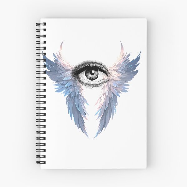 Aperçu de l'œuvre Yeux du vol, Oeil de l'envol, Plumes et visions, Visions à plumes créée et vendue par MagicInk2000.