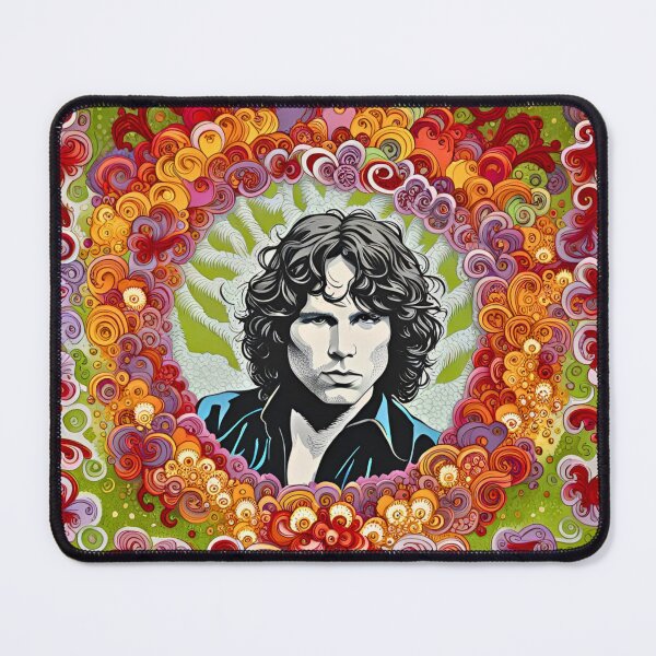 Item preview, Jim Morrison Floral Art | TheAmericanPoet designed and sold by TheAmericanPoet.