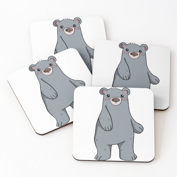 Item preview, polar bear sticker designed and sold by mimmikkoart.