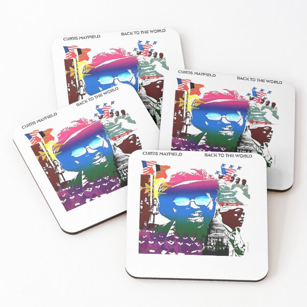 Item preview, Curtis music Mayfield Back To The World designed and sold by hortenciaing.