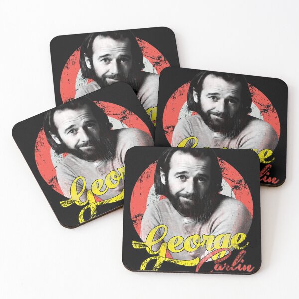 Item preview, George comedian Carlin - Retro 80s designed and sold by leonilalinde.
