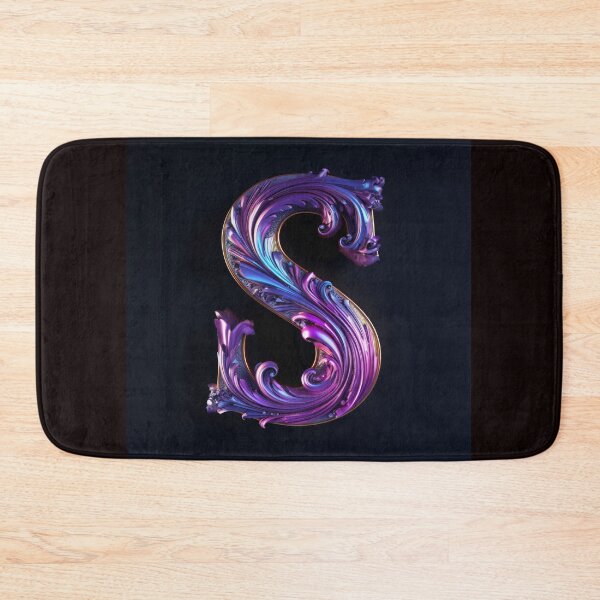 Item preview, Purple Designer Letter S designed and sold by FireFXStudio.