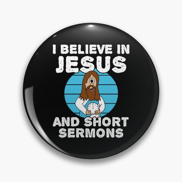Item preview, I Believe In Jesus And Short Sermons, Church Preacher Funny designed and sold by doodlerob.