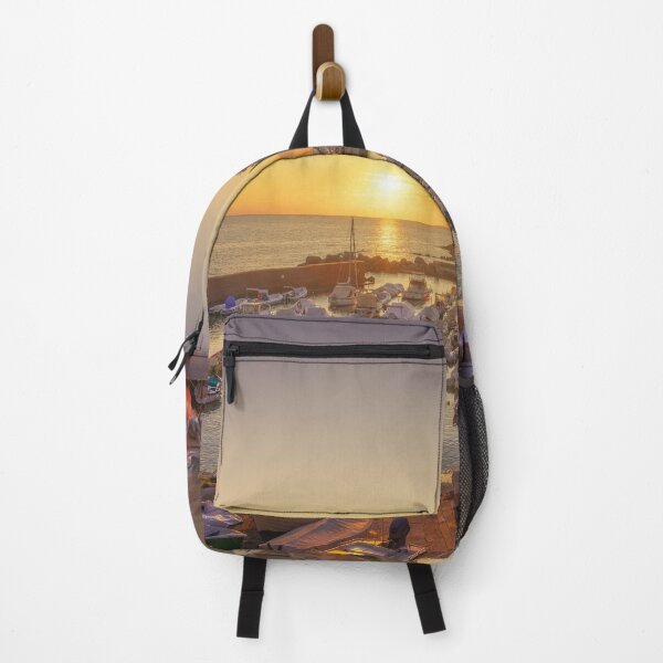 Item preview, Boats in the Marina of Piombino at sunset. Tuscany Italy designed and sold by Stefano Orazzini.