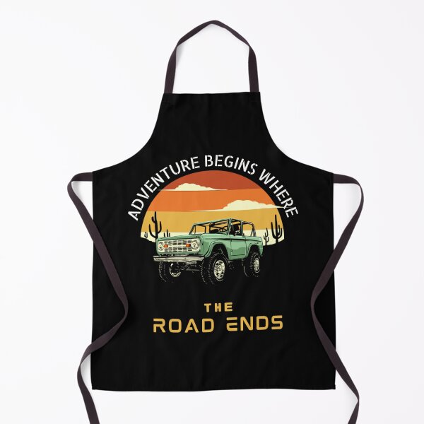 Item preview, Adventure begins where the road ends designed and sold by Trendi-Design.