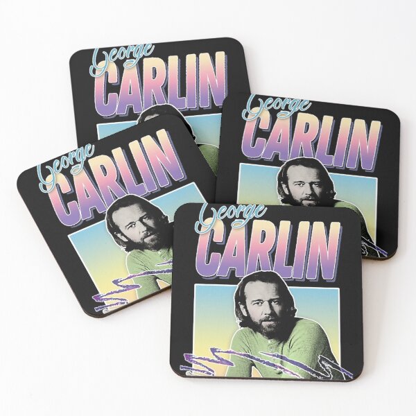 Item preview, George comedian Carlin - Retro Aesthetic Design designed and sold by leonilalinde.