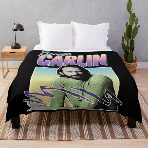 Item preview, George comedian Carlin - Retro Aesthetic Design designed and sold by leonilalinde.