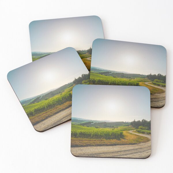 Item preview, Road and vineyards in the San Gimignano countryside. Tuscany, Italy designed and sold by Stefano Orazzini.