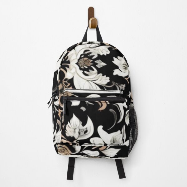 Item preview, Black and white floral designed and sold by Roxburylane.