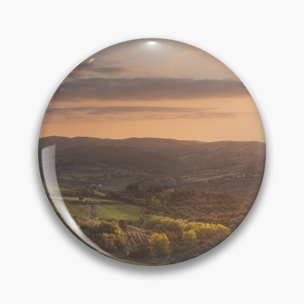 Item preview, Panzano in Chianti landscape at sunset. Tuscany, Italy designed and sold by Stefano Orazzini.