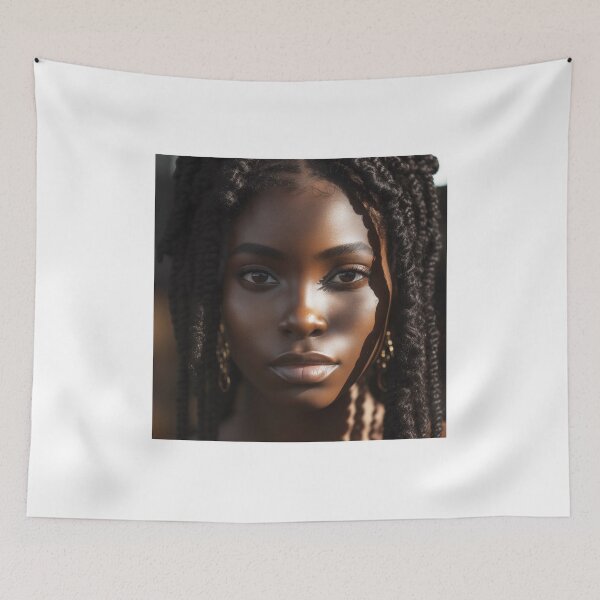 Item preview, Beautiful Black Lady designed and sold by sexypinupart.