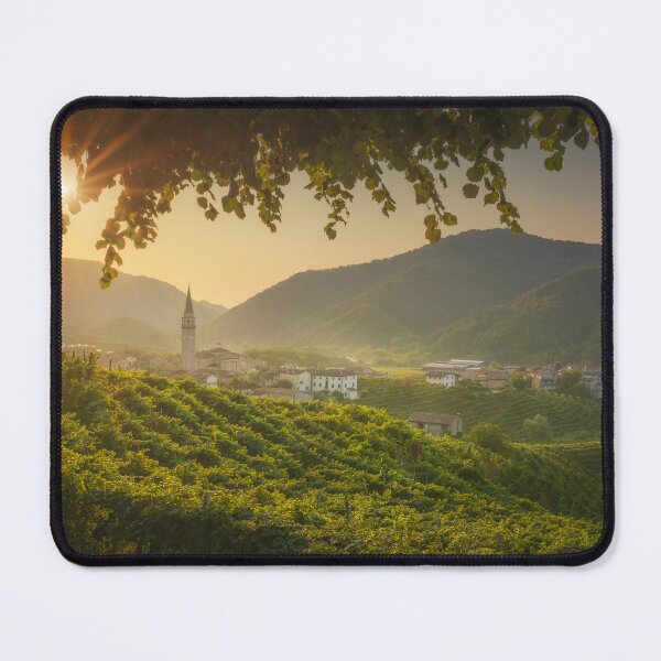 Item preview, Prosecco Hills, vineyards and Guia village. Italy designed and sold by Stefano Orazzini.