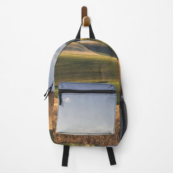 Item preview, Countryside panorama in Tuscany, fields at sunset. Santa Luce. designed and sold by Stefano Orazzini.