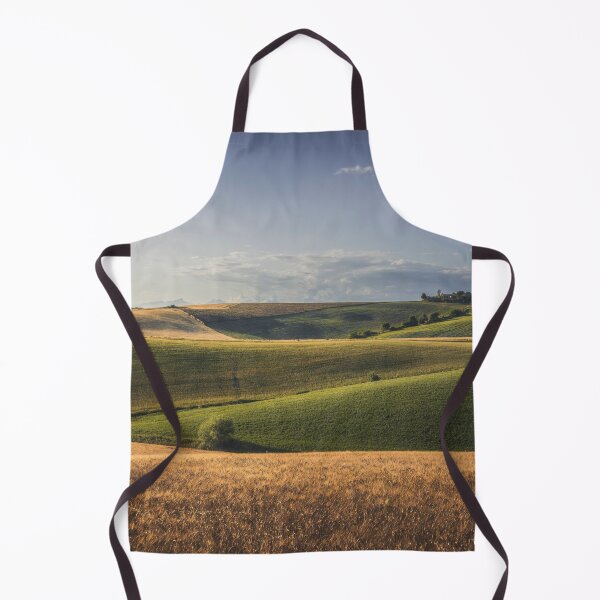 Item preview, Countryside panorama in Tuscany, fields at sunset. Santa Luce. designed and sold by Stefano Orazzini.