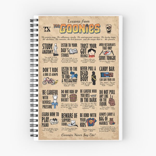 Item preview, Lessons from the Goonies designed and sold by TKsuited.