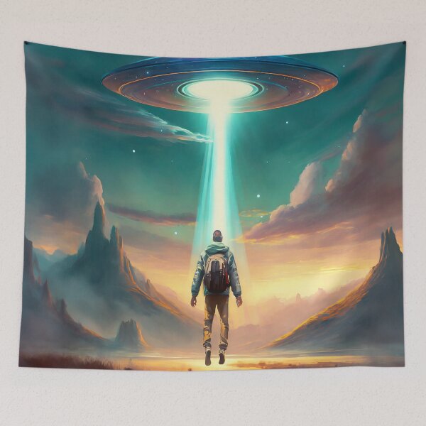 Item preview, The Traveler designed and sold by ArtFactoryAI.