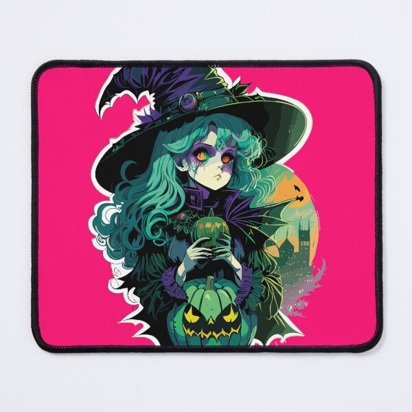 Item preview, Witch with a pumpkin designed and sold by necrovortex.