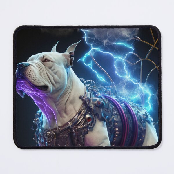 Item preview, ElectroHound: Your Paw-sitively Charged Ruff Rider designed and sold by WikiRobots.