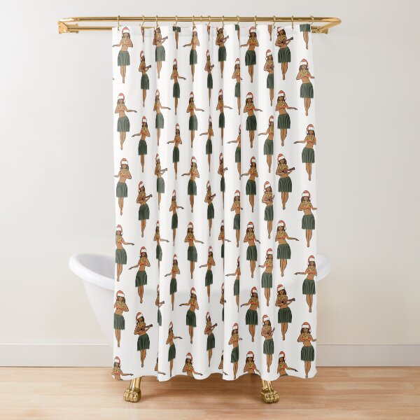 Item preview, holiday hula dancers - white designed and sold by littlearrow.