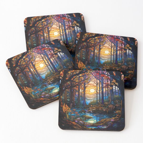 Item preview, Mystical Stained Glass Forest designed and sold by Matt's Artificial Nature.