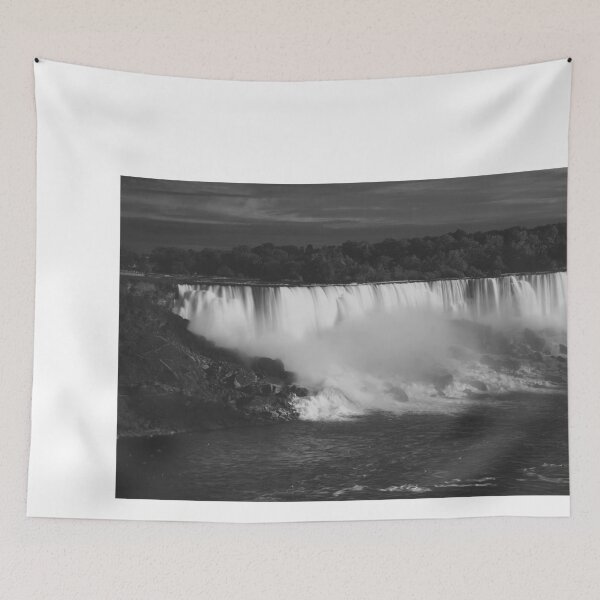 Item preview, Black and White American Falls fm Ontario Canada designed and sold by fototaker Tony.